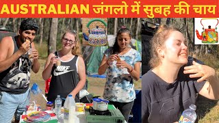 AUSTRALIAN JUNGLO MEIN SUBAH KI CHAI  LOVELEEN VATS amp COURTNEY VATS [upl. by Ettenan]