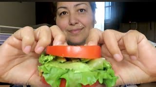 TIKTOK  TOMATO BURGER [upl. by Hesther]