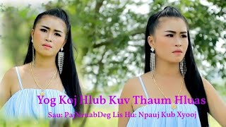 Npauj Kub XyoojYog Koj Hlub Kuv Thaum Hluas Official MV 2022 new song [upl. by Akimrej]