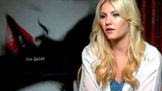 Elisha Cuthbert Interview about movie The Quiet [upl. by Odnumyer]