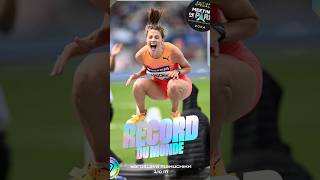 Yaroslava Mahuchikh New World Record [upl. by Kurzawa]