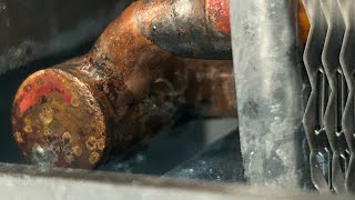 Stoelting shake machine  leaking condenser repair [upl. by Cliffes]