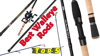 Top 5 Best Walleye Rods – Perfect Rods for Every Angler’s Collection [upl. by Ennylcaj]