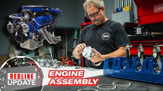 Assembling a Ford V8 351C Engine for our DeTomaso Pantera Barn Find Project [upl. by Jez]