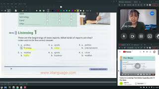 Expanding Tactics for Listening Unit 19 luyện nghe tin tức [upl. by Atiekahs219]