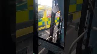 Gants hill car crash 2024 automobile travel londonbustour londontransport londonbus [upl. by Metah]