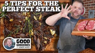 5 Tips for the Perfect Steak  Blackstone Griddles [upl. by Hanforrd790]