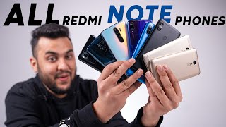 I Bought All Redmi Note Phones [upl. by Mello]