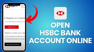 How To Open HSBC Bank Account Online  HSBC Bank Online 2024 [upl. by Carol]