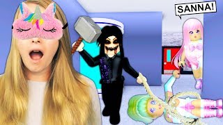 Playing Flee The Facility BLINDFOLDED Roblox [upl. by Airamzul79]