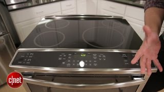 GEs induction range has luxury looks hightech cooktop but confusing controls [upl. by Buke]