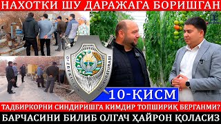 10Қисм Иссиқхона иши бўйича суриштирув Барчаси очилиб қолишини ўйлашмаган хатто [upl. by Elokcin187]