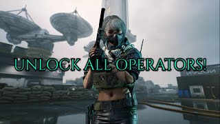 HOW TO UNLOCK OPERATORS IN DELTA FORCE [upl. by Aiciruam]