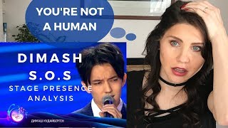 Stage Presence coach reacts to Dimash Kudaibergen SOS  New Wave [upl. by Ettelocin]