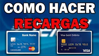 COMO HACER RECARGAS CON TARJETA DE CREDITO Y DEBITO TELCEL [upl. by Marjorie]