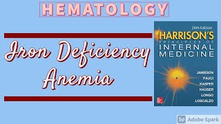 Iron Deficiency Anemia  Causes  Diagnosis  Treatment  Harrison [upl. by Ramsdell]