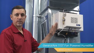 GeneralAire 1137 Fan Powered Humidifier Troubleshooting  Water Leaking [upl. by Etti]