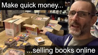 Make quick money SELLING BOOKS to online book buyers  Ziffit amp We Buy Books [upl. by Vocaay]