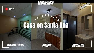 Se Alquila Casa Nueva 🤩 en “Santa Ana” por Urb El Palmar [upl. by Anyar]