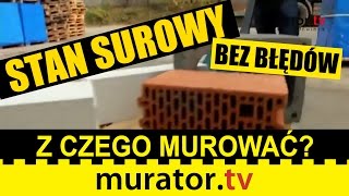 Z czego murować Wizyta w składzie budowlanym  STAN SUROWY BEZ BŁĘDÓW [upl. by O'Dell474]