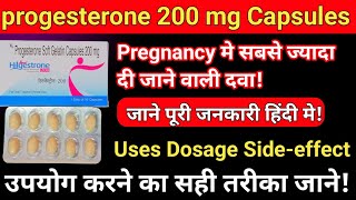 Progesterone soft gelatin capsules 200mg  Hilgestrone 200 Capsules uses Susten SR 200 Tablets [upl. by O'Shee]