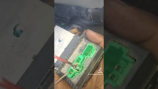 Nissan Tiida Blower Card Changed And Connections Repaired [upl. by Elissa]