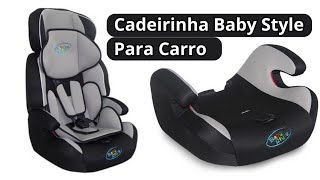 COMO DESMONTAR E MONTAR CADEIRINHA BABY STYLE INFANTIL PARA CARRO [upl. by Doelling]