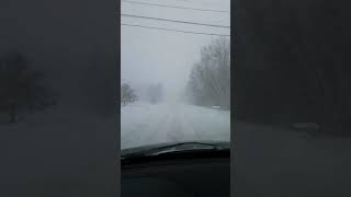 New Brunswick Blizzard Weather Bomb 2018 [upl. by Whitehouse550]