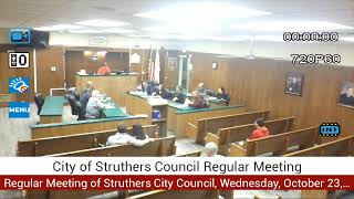 City of Struthers Council General Session [upl. by Aisetra]