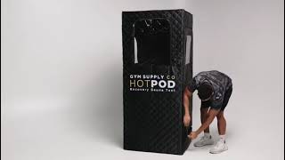 Gym Supply Co Portable Sauna HotPOD [upl. by Morton]