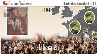 Eindexamen geschiedenis  MijnExamenTrainer Staatsinrichting  Thorbeckes Grondwet [upl. by Teilo]