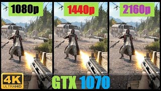 Far Cry 5 ➤ 4K ➤ 1440p ➤ 1080p ➤ GTX 1070 ➤ 60FPS  Benchmark [upl. by Deach]