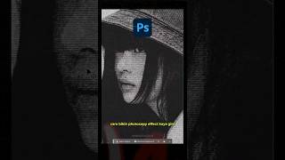 TUTORIAL PHOTOCOPY EFFECT DI ADOBE PHOTOSHOP photoshoptutorial photoshopediting photoshoptips [upl. by Close]