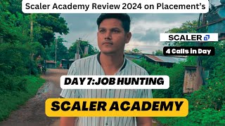 Scaler Academy Review 2024My Job Placement Condition [upl. by Dalton]