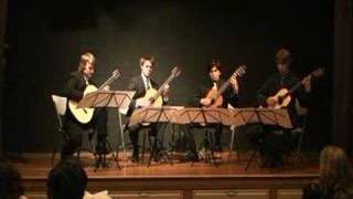 Chromatique by Robert G Mayeur for Guitar Quartet [upl. by Jaine541]