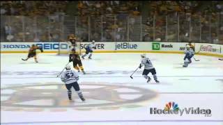 Johnny Boychuk huge onetimer goal  May 1 2013 [upl. by Woodall968]