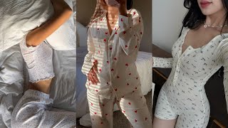 Pyjamas for Women amp Girls 🌙  Stylish Nightwear Trends 2024 [upl. by Hajin]