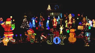 Epic Christmas Decorations  Upper Arlington Ohio [upl. by Littlejohn810]