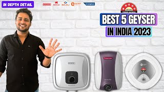 Best 5 Geyser in 2023⚡Geyser Buying Guide 2023⚡Best 15 Litre Geyser in India 2023 [upl. by Hillari]