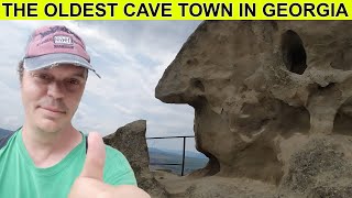 Visiting The Oldest Cave Town In Georgia  Uplistsikhe [upl. by Aynnek]