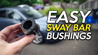 MazdaSpeed 3 Front Sway Bar Bushings WITHOUT REMOVING SUBFRAME [upl. by Nayk]