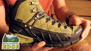 Salewa Mens Alp Flow Mid GTX Hiking Boot [upl. by Jovia278]