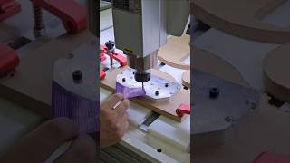 Retrabalho em peça feita na Router CNC cncrouter cnccaseira routercnc cnc woodworking [upl. by Einned]