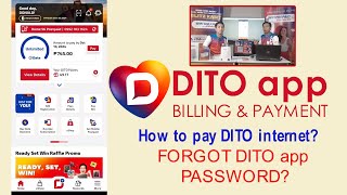 DITO app Billing and Payment [upl. by Walrath62]