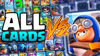 CANNONEER vs ALL CARDS NEW Clash Royale Tower Troop [upl. by Siclari]