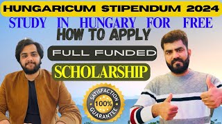 STIPENDIUM HUNGARICUM SCHOLARSHIP 2024 You could be next stipendium studyinhungary scholarship [upl. by Windzer]