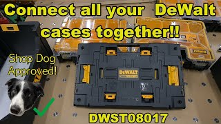 Connect Tough System Tstak Pro Containers and tough cases Dewalt DWST08017 [upl. by Doane]