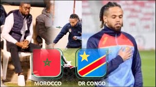 BARRAGE QATAR 2022 RDC vs MAROC THÉO BONGONDA ET SON PÈRE A KINSHASA LE 6 MARS POUR SON PASSEPORT [upl. by Nodnrb313]