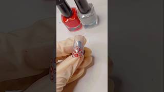 Easy dotting nail art for beginners😁 hack shortsvideo naildesigns diycrafts artlovers [upl. by Anavrin183]