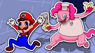 🔪 MY LITTLE PONYEXE ESCAPE 🦄 Mario Plays Run From The Pony Factory OBBY Roblox [upl. by Phillips]